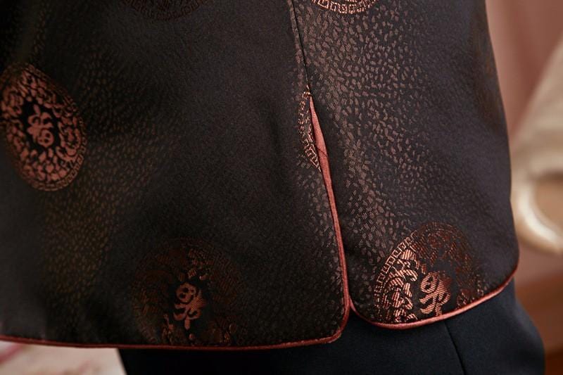 Veste Traditionnelle Chinoise Pour Homme - Style Zhongshan - Coton, Multipoches - Look élégant Et Décontracté