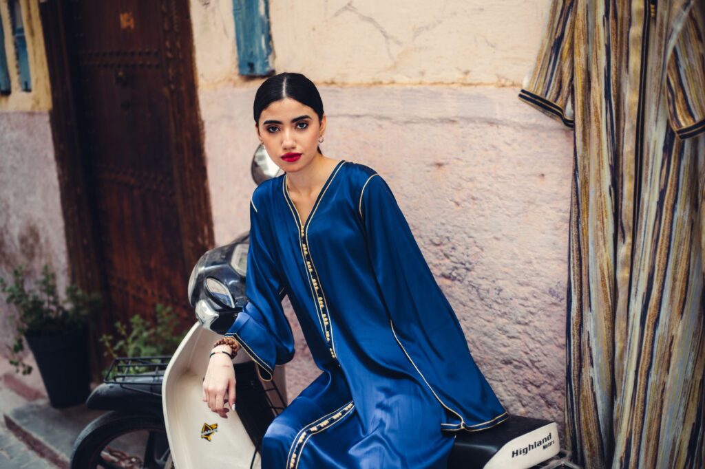 combi caftan élégante