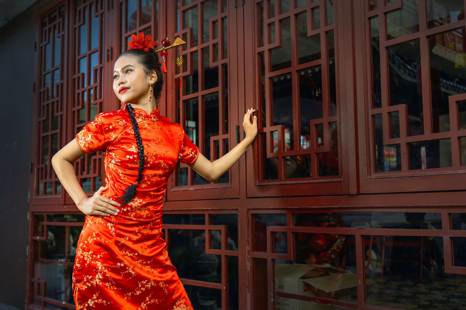 robe qipao chinoise