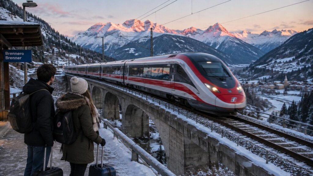 Rame TGV à quai avant un départ pour un trajet Paris Monaco